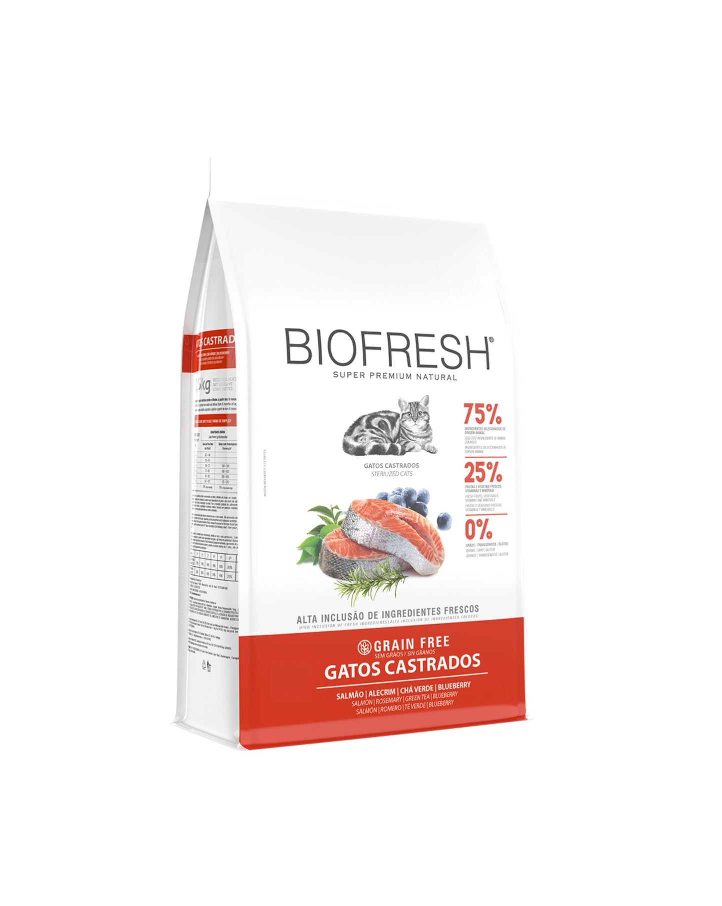 Biofresh Gatos Adultos Castrados Sabor Salmón 7.5 KG