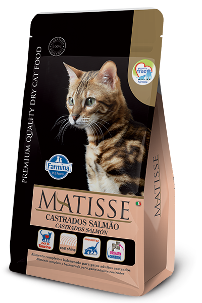 Matisse Gato Castrado Sabor Salmon 7.5 KG